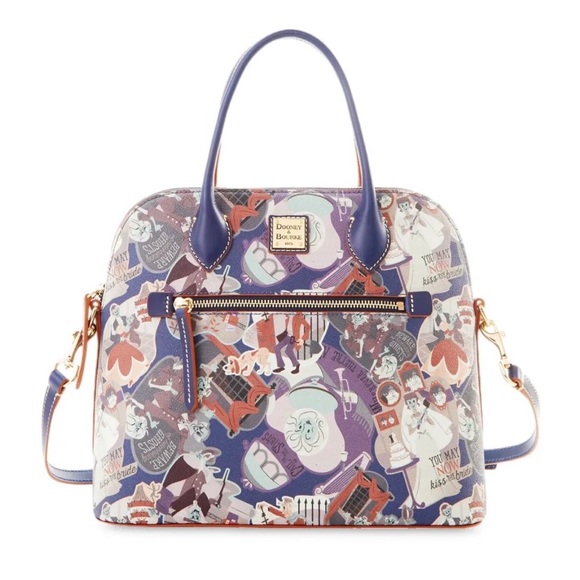NWT Disney The Haunted Mansion Dooney & Burke Satchel Bag - Picture 1 of 7